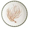 Cabinet De Curiosités Set di 2 piatti da pane in porcellana con coralli
