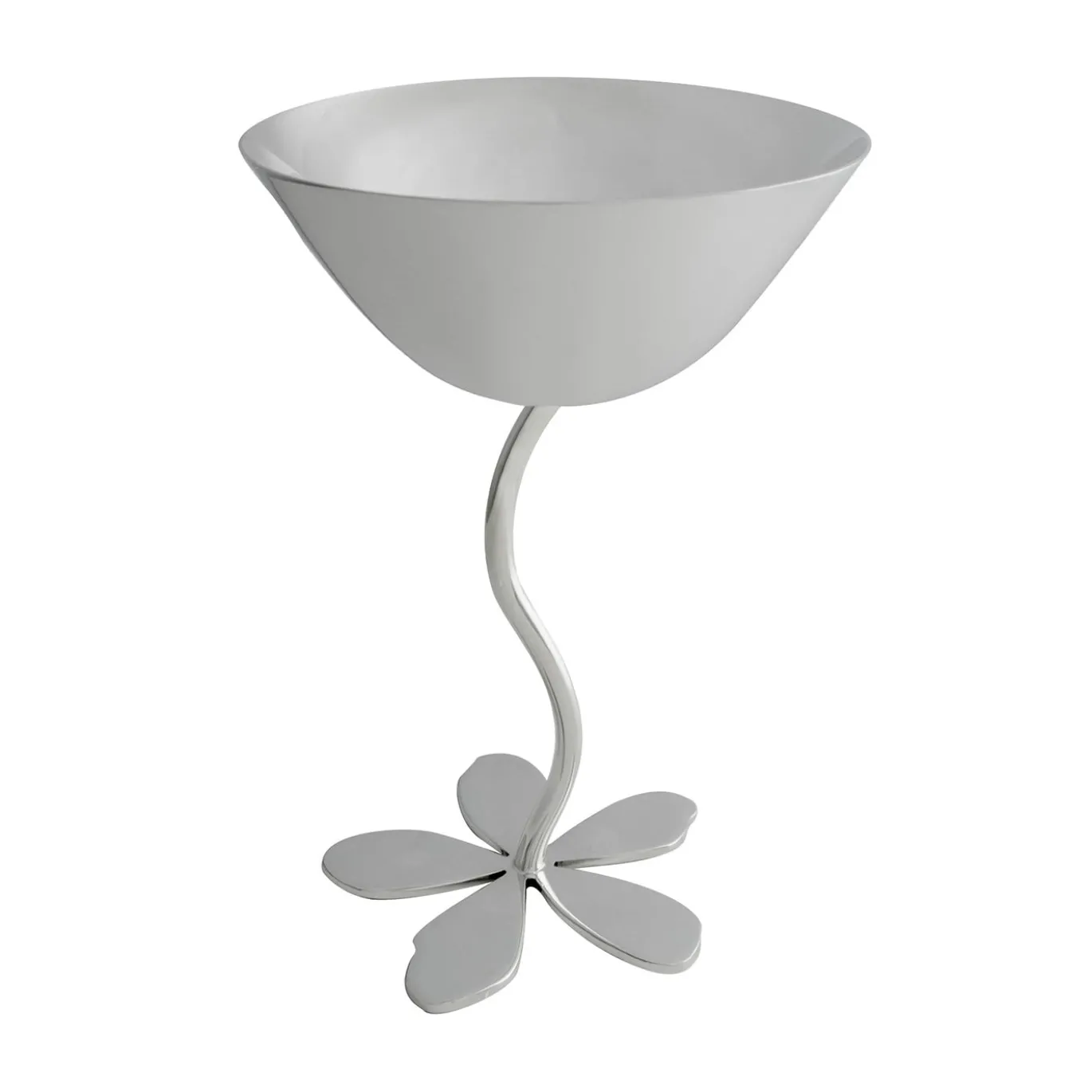 Calice da vino Flor placcato argento
