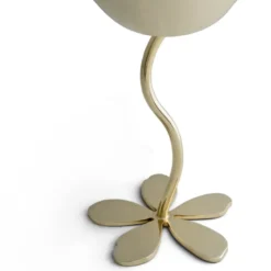 Calice da vino Flor placcato oro