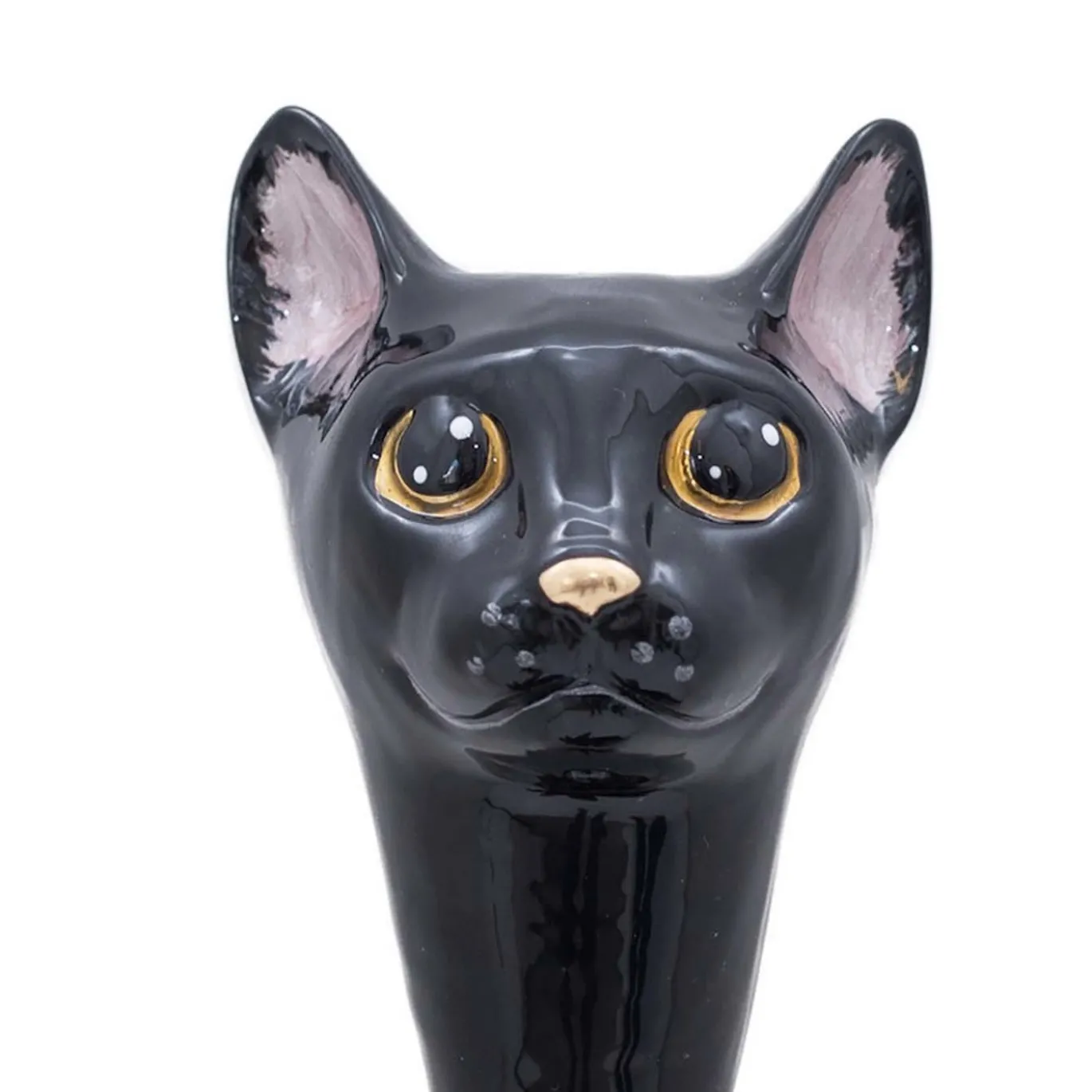 Calzascarpe a forma di gatto nero