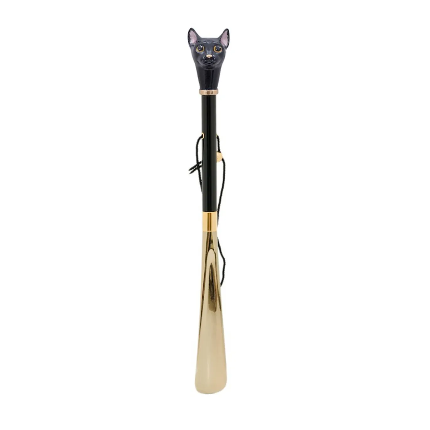 Calzascarpe a forma di gatto nero