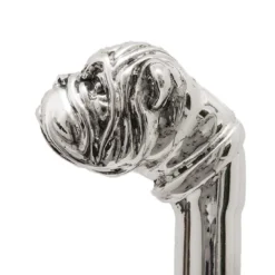 Calzascarpe Bulldog d'argento