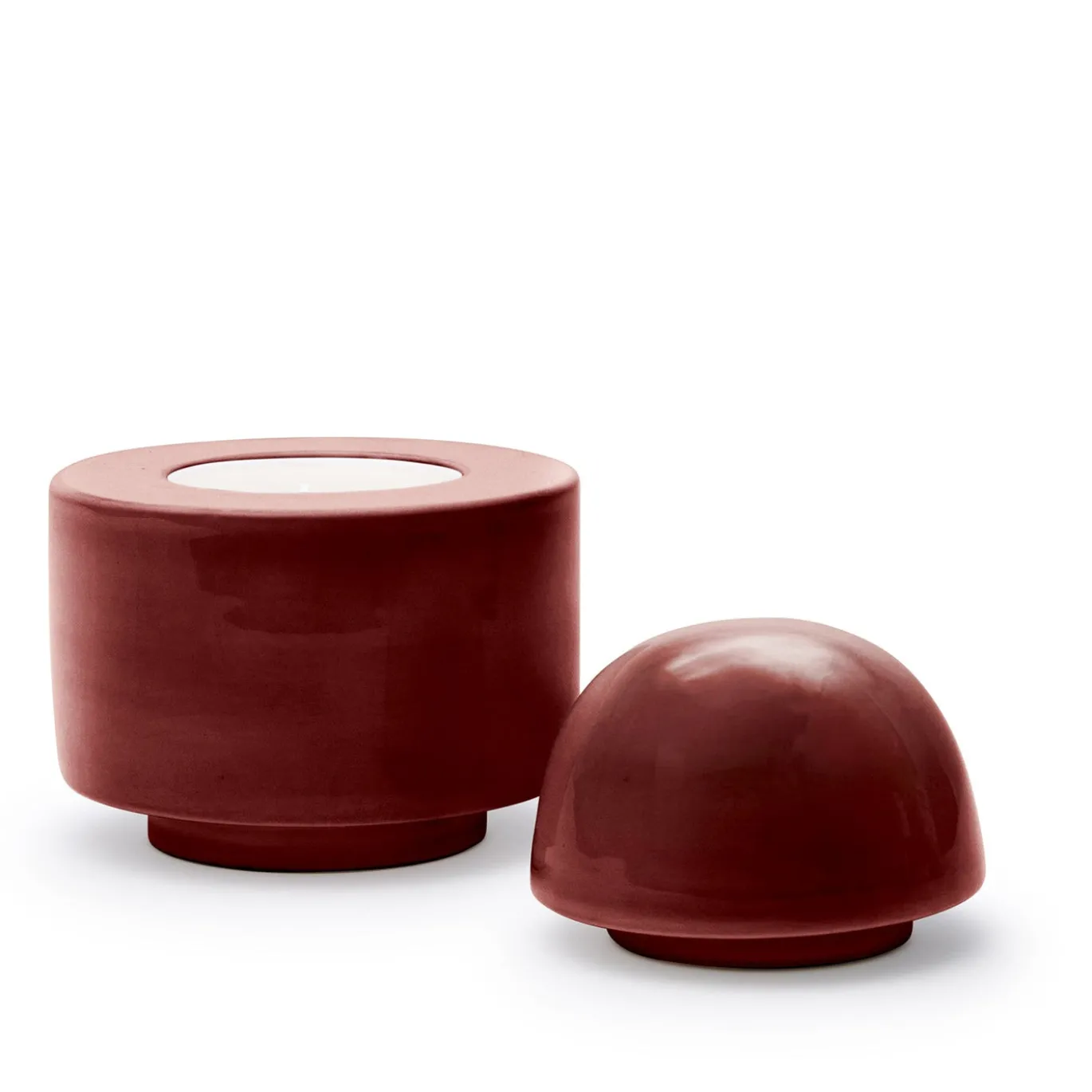 Candela Greece Terra in ceramica marrone