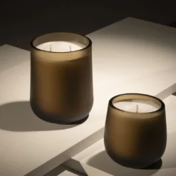 Candela Stilla Cerae Small Coffee Brown Di Federico Peri