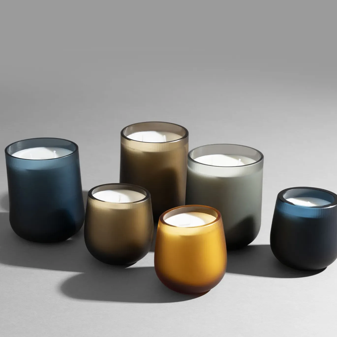 Candela Stilla Cerae Small Deep Blue di Federico Peri