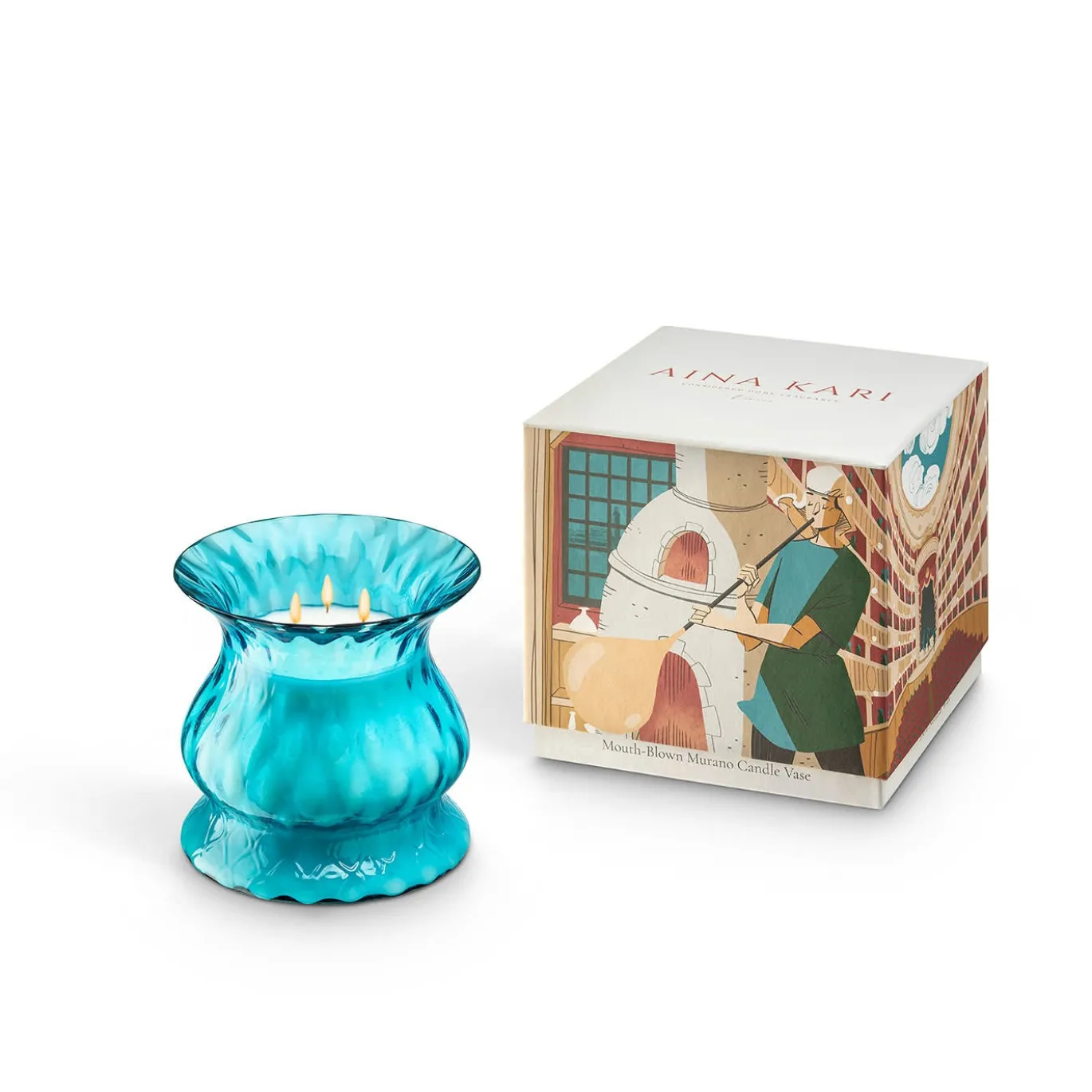 Candela Tulipano Acquamarina