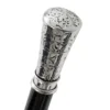 Canna classica dritta d'argento
