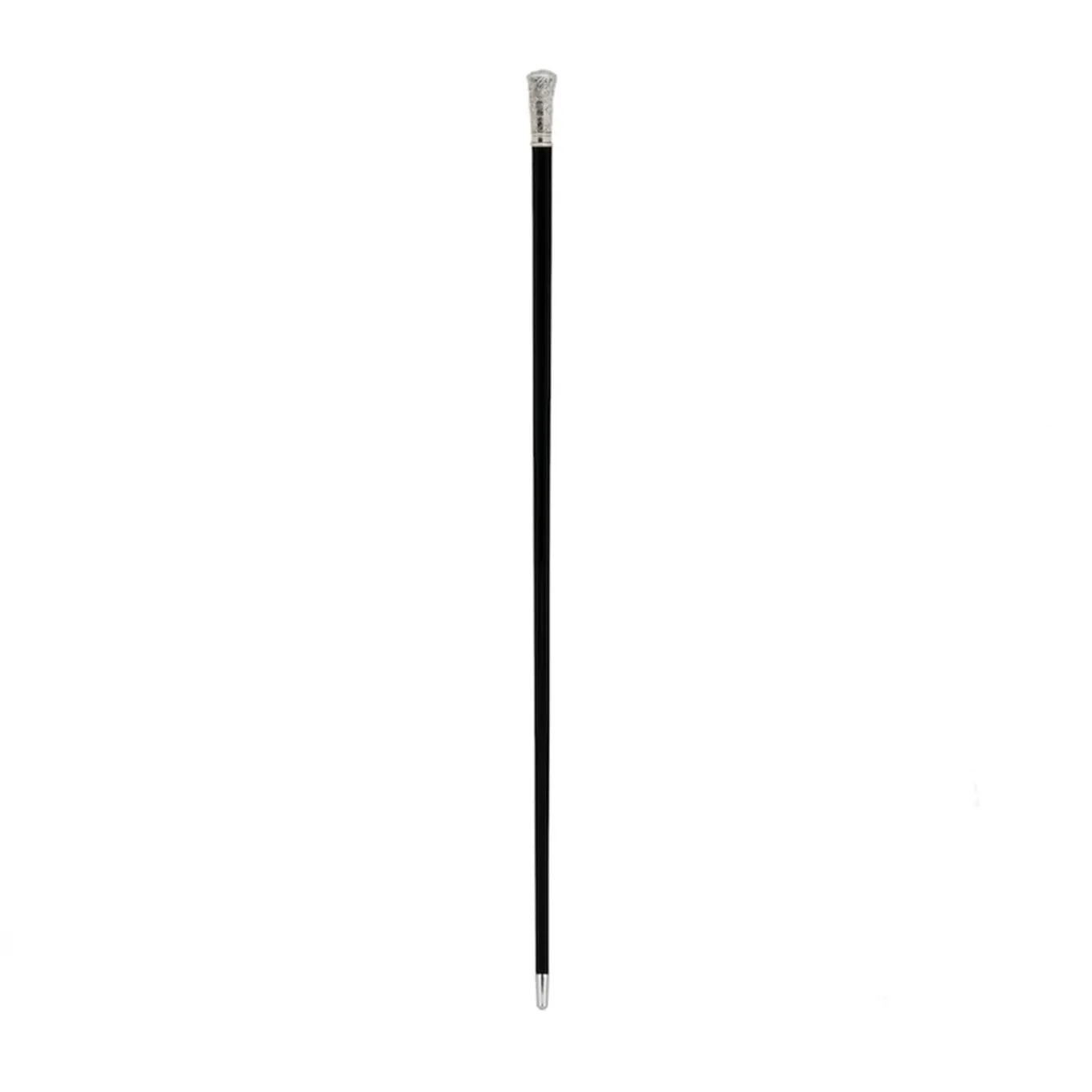 Canna classica dritta d'argento