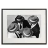 Cappelli italiani, stampa con cornice di Hulton Archive
