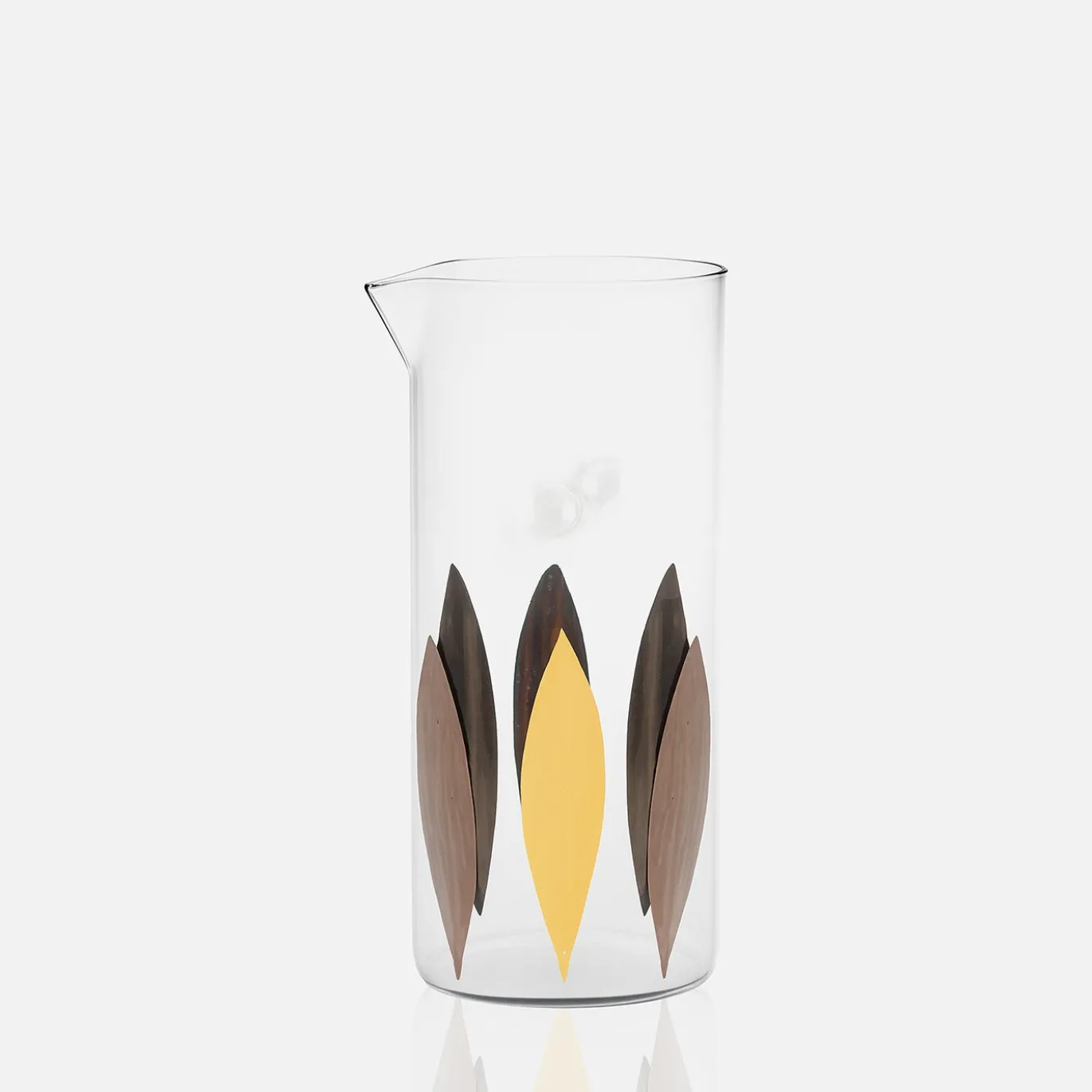 Caraffa Circus in vetro con dettagli in oro 24K e platino #2