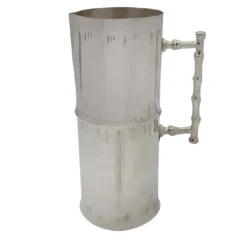Caraffa d'acqua Bamboo in rame argentato