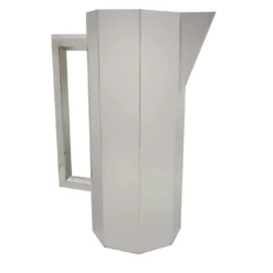 Caraffa d'acqua in Ottone Argentato Del Monte