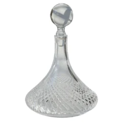 Caraffa in cristallo al piombo incisa a mano Baguette