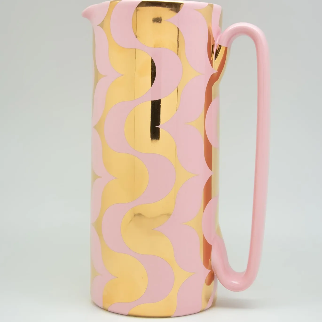 Caraffa Serlio Equilibri oro 24K e rosa