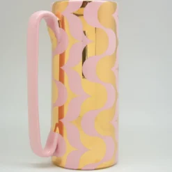 Caraffa Serlio Equilibri oro 24K e rosa