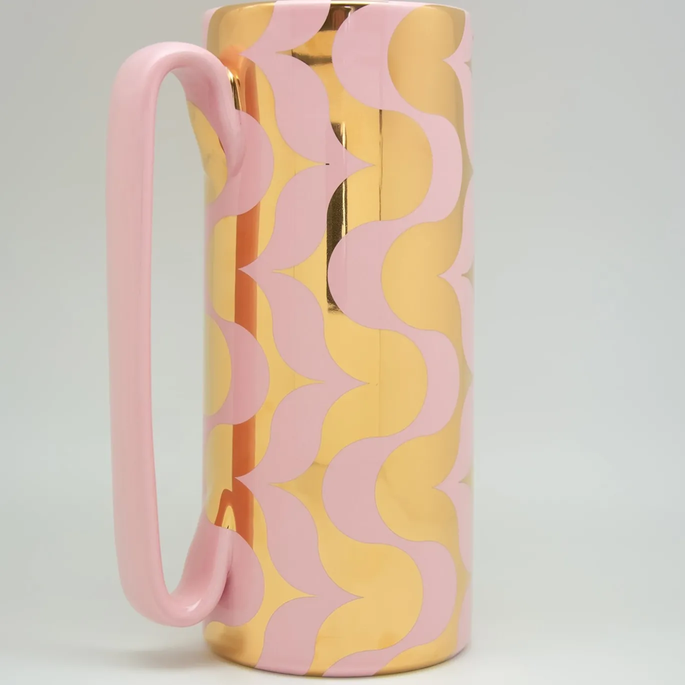 Caraffa Serlio Equilibri oro 24K e rosa