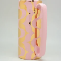 Caraffa Serlio Equilibri oro 24K e rosa