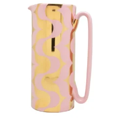 Caraffa Serlio Equilibri oro 24K e rosa