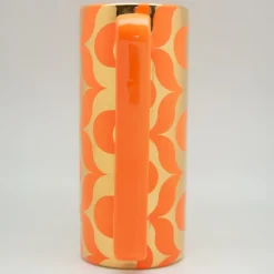 Caraffa Serlio Equilibri oro 24K e arancio
