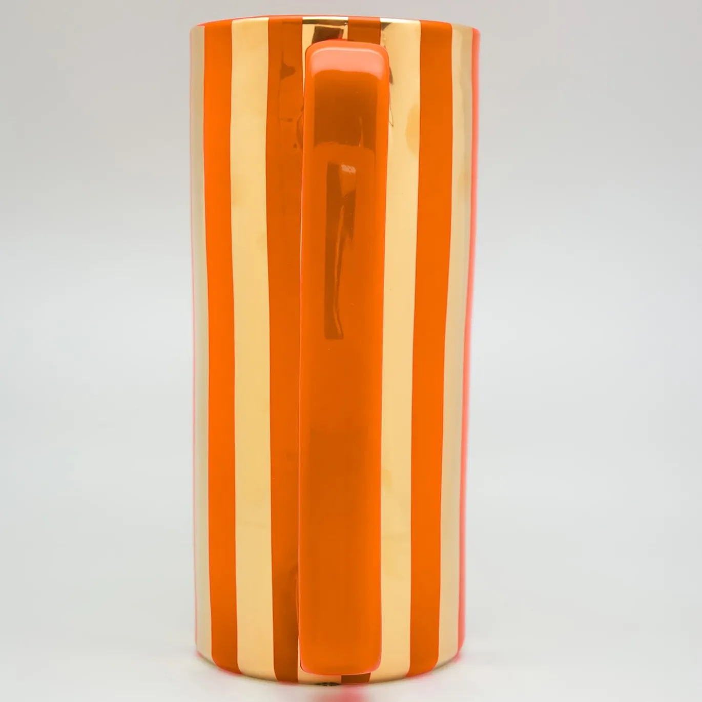 Caraffa Serlio Mercante oro 24K e arancio