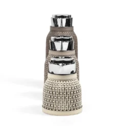 Caraffa Termica Diana Grande Terra in Pelle Marrone