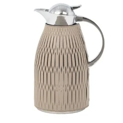 Caraffa Termica Rose 2L in Pelle Beige