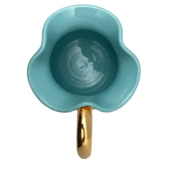 Caraffa Torcello oro e blu