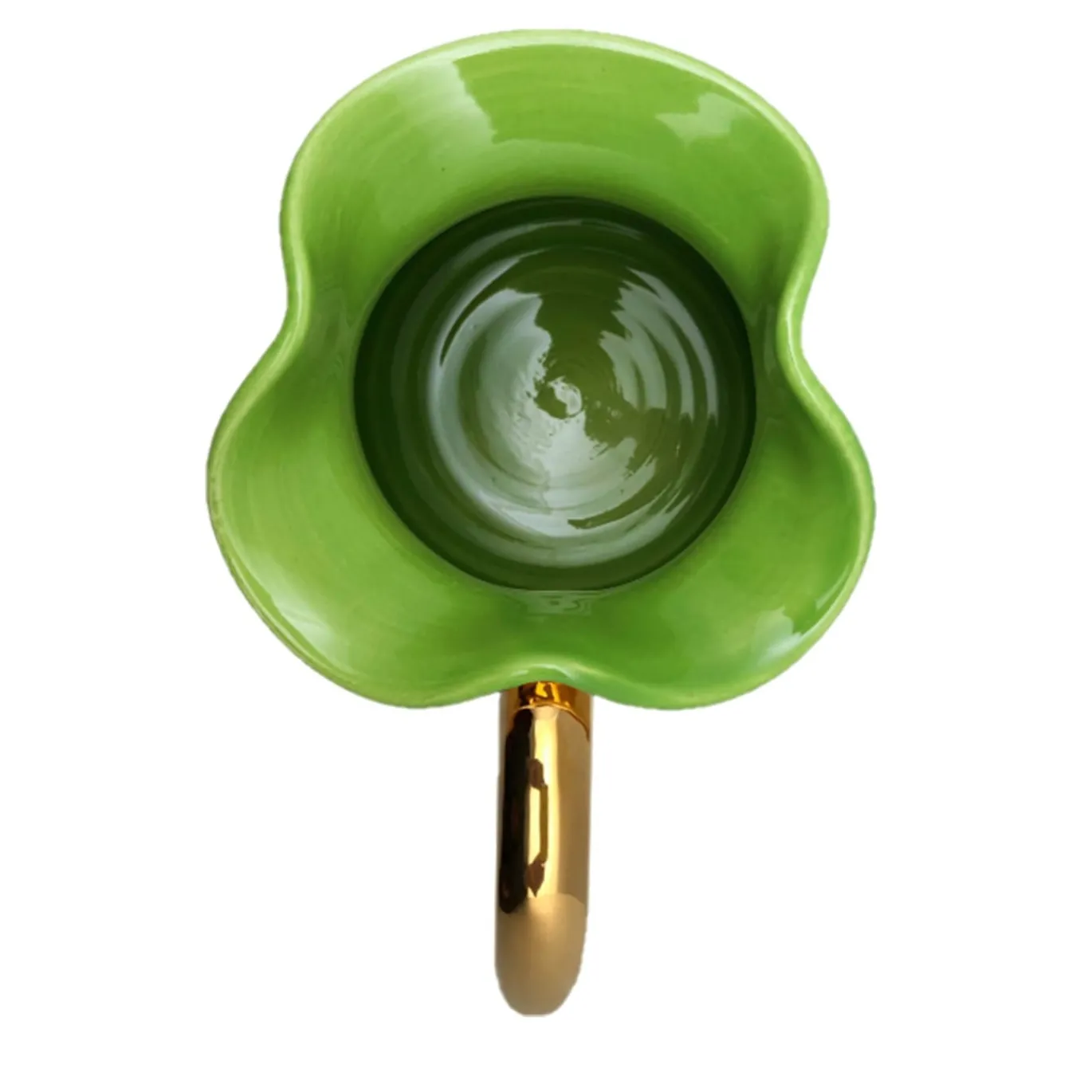 Caraffa Torcello oro e verde