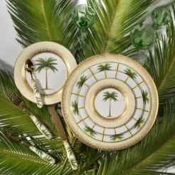 CARICATORE DI PALME IN PORCELLANA