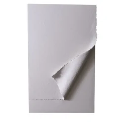Carta Bianca - Gesso Acrilici e carta indiana su tela di cotone #2