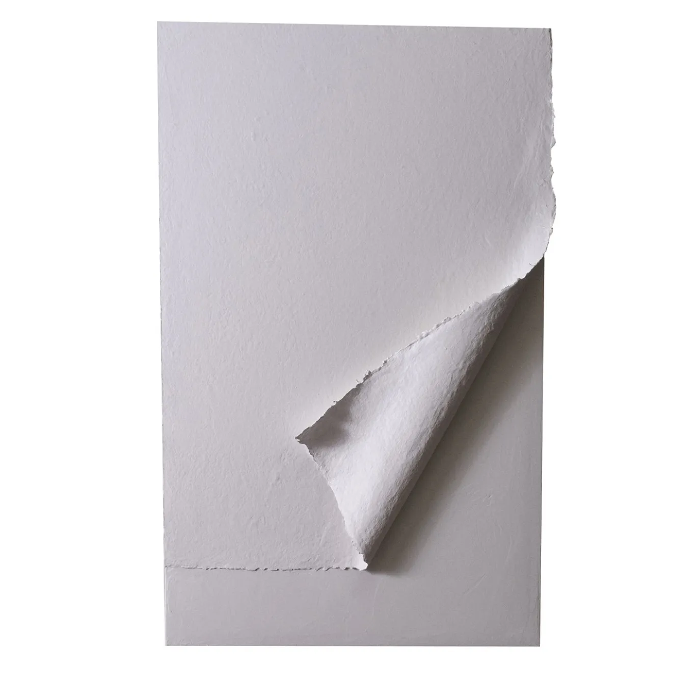 Carta Bianca - Gesso Acrilici e carta indiana su tela di cotone #2
