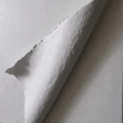 Carta Bianca - Gesso Acrilici e carta indiana su tela di cotone #2