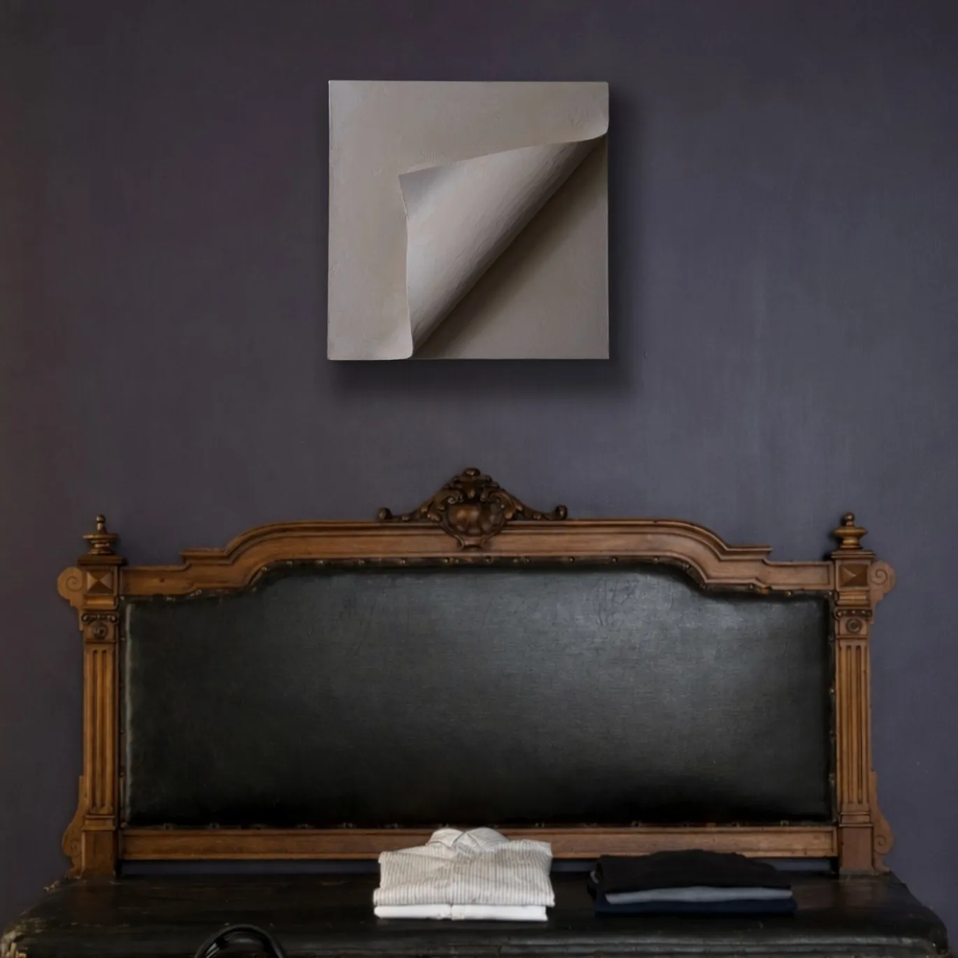Carta Bianca - Gesso e Acrilici su Tela di Cotone #2