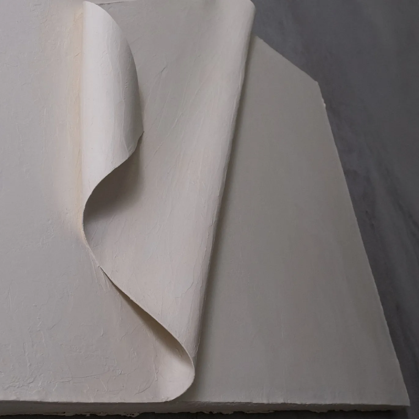 Carta Bianca - Gesso e Acrilici su Tela di Cotone #3