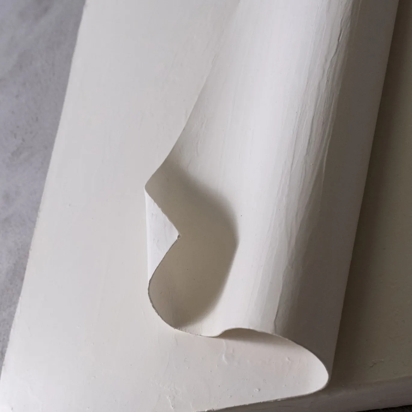 Carta Bianca - Gesso e Acrilici su Tela di Cotone #1