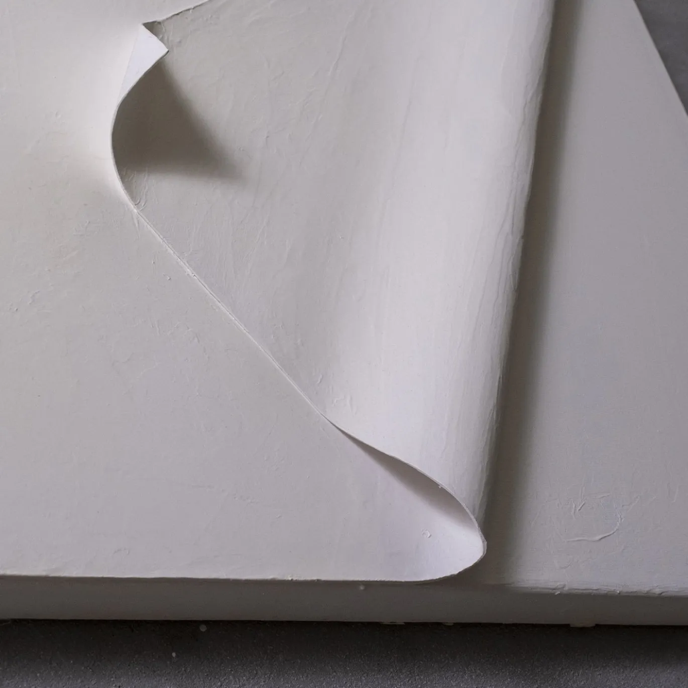 Carta Bianca - Gesso e Acrilici su Tela di Cotone #4