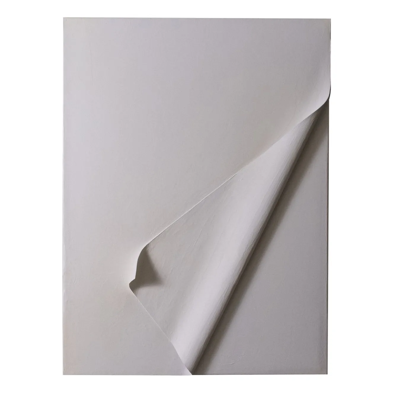 Carta Bianca - Gesso e Acrilici su Tela di Cotone #4