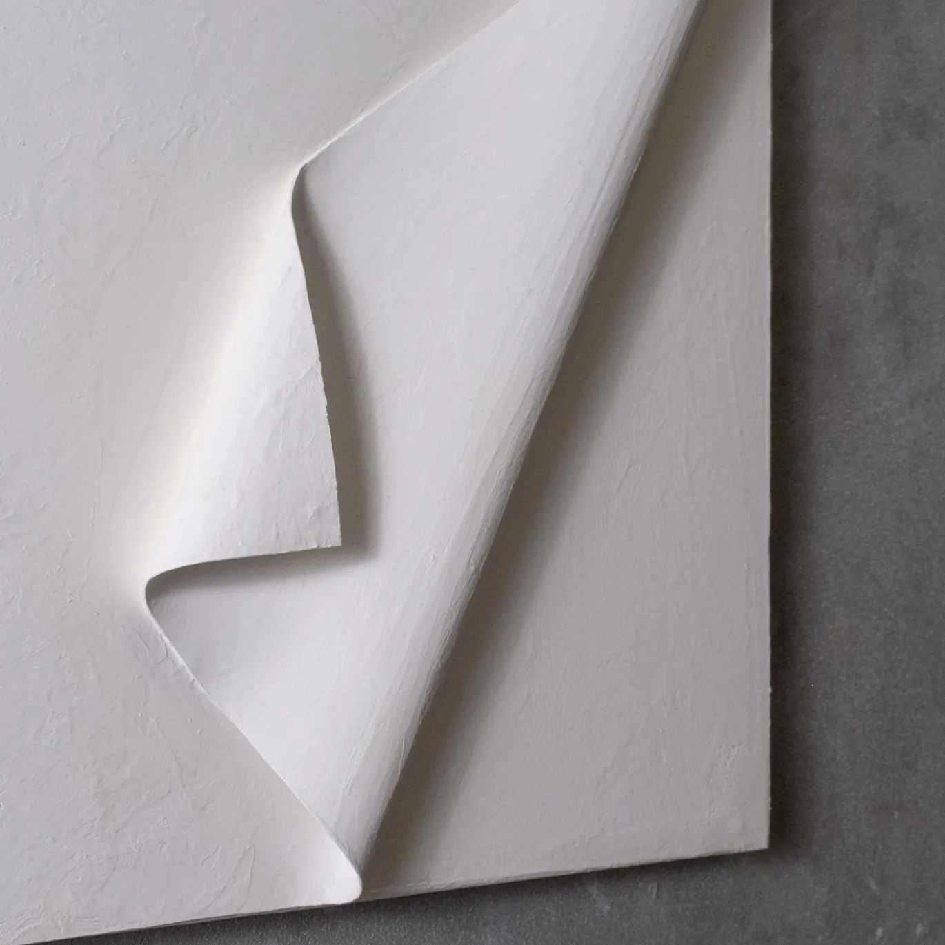 Carta Bianca - Gesso e Acrilici su Tela di Cotone #5