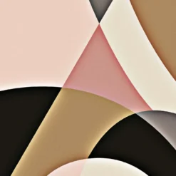 Carta da parati Archi Pink per nicchie