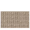 Carta da parati Archistatue con motivo di statue seppia