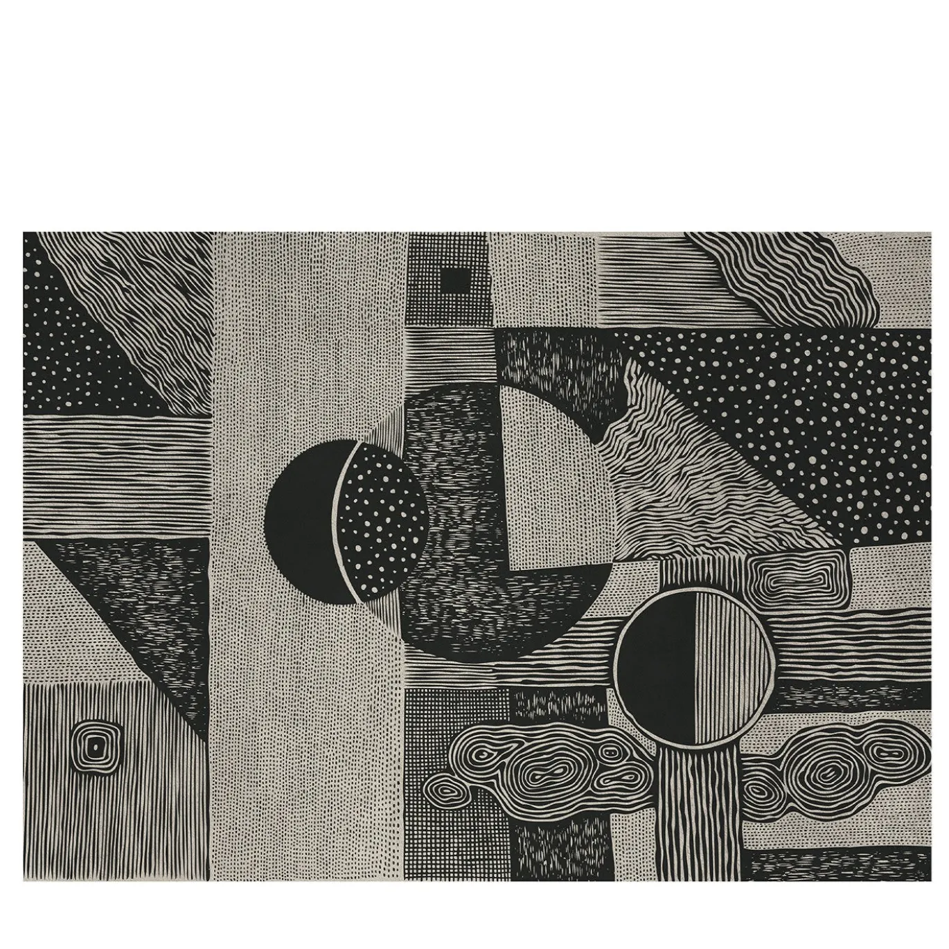 Carta da parati a trama geometrica #3