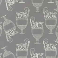 Carta da parati Fontana Grigio Elefante