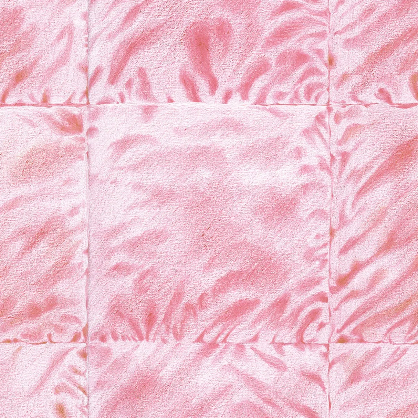 Carta da parati rosa imbottita