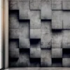 Carta da parati testurizzata 3D Squares
