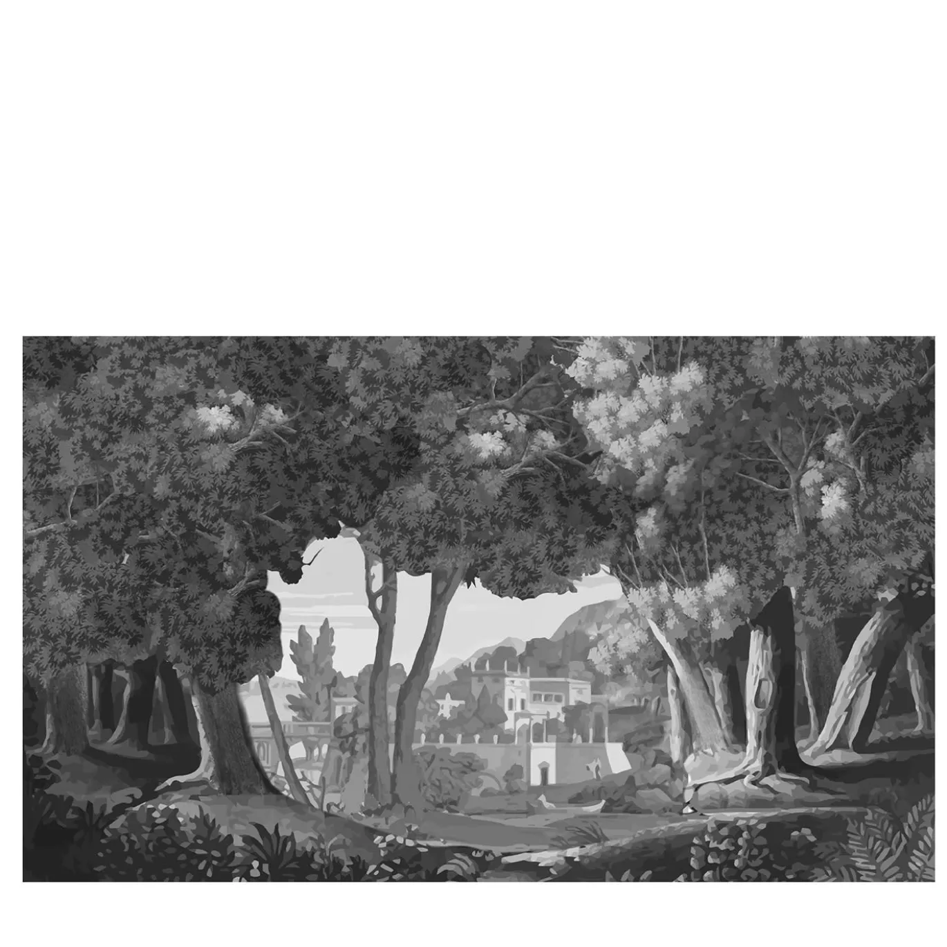 Carta da Parati Trompe l'Oeil B Panorama Beige