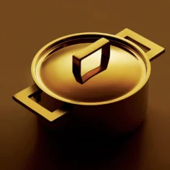 Casseruola Attiva Gold 24 cm con coperchio
