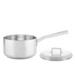 Casseruola con un manico STILE di Pininfarina con coperchio