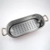 Casseruola Ovale in Rame con Manici in Ottone
