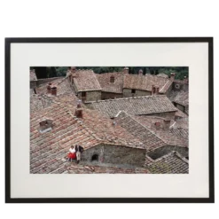 Castello di Gargonza Stampa piccola con cornice