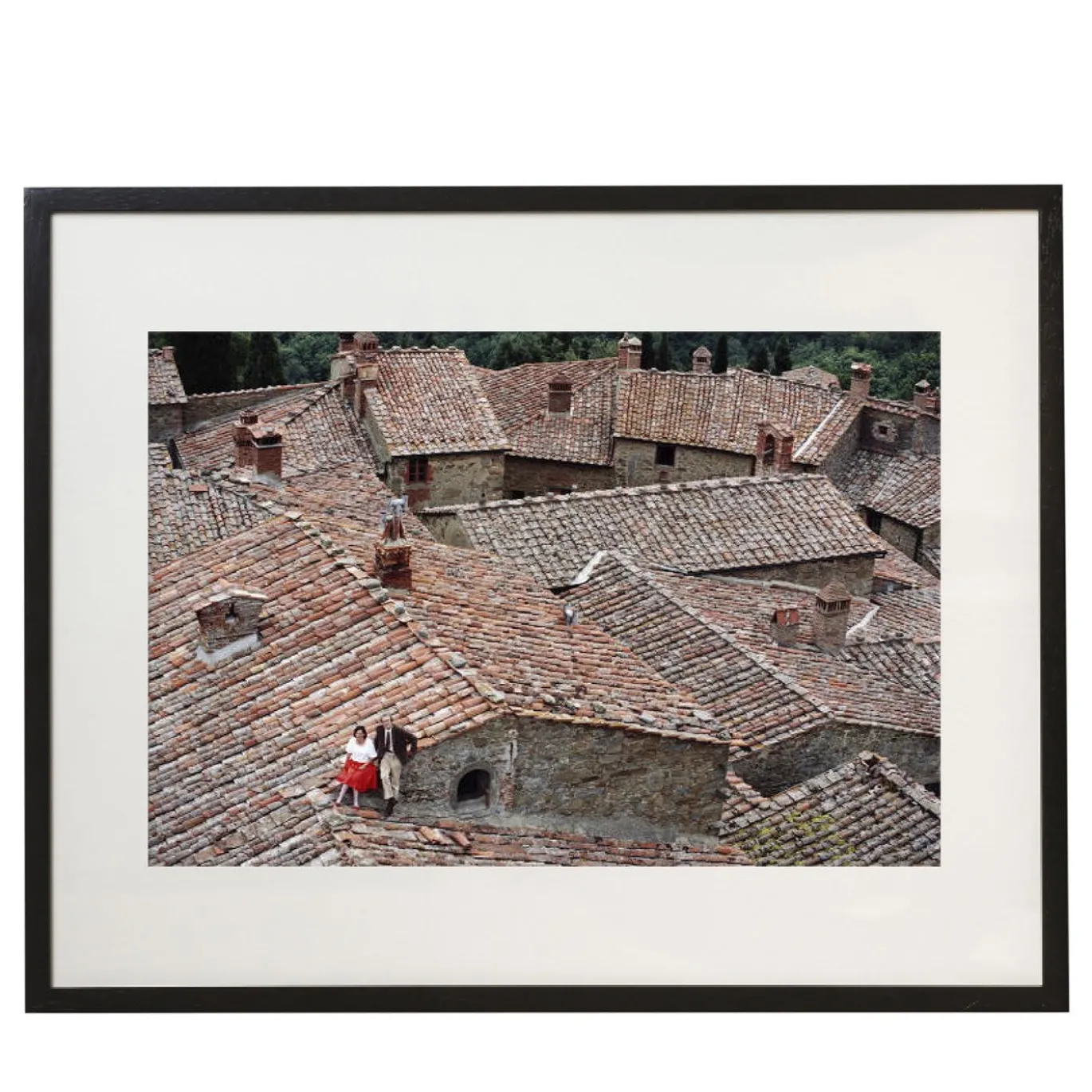 Castello di Gargonza Stampa piccola con cornice